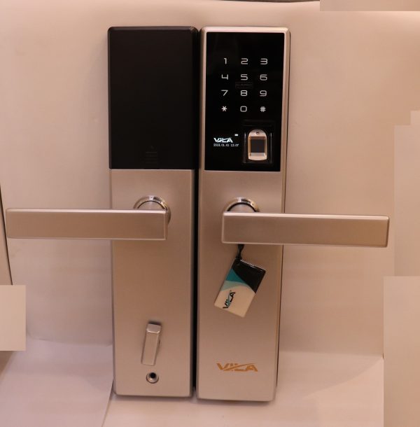 Vila Digital Door Lock,Display screen,Keypad Digital,Biometric Fingerprint,IC Card,Mechanical key Unlock for Apartment Hotel Home Use by Vilalock | Souqify