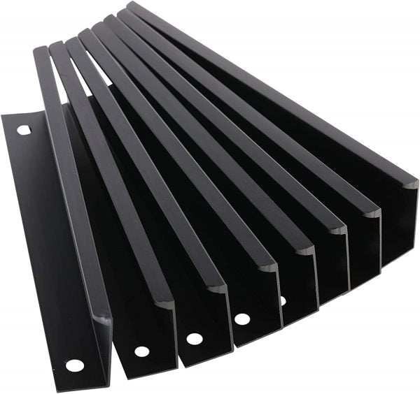 VILA F1007 Concealed Handle 1pcs Black Mount Finger Edge Pull Hidden for Home Kitchen Living Room Door Drawer Cabinet(Black) by Vilalock | Souqify