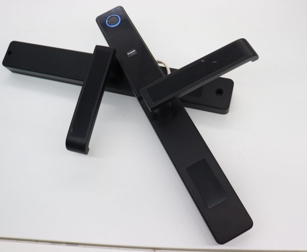 VILA Smart Lock, D09 blk ,With WiFi Tuya App, Display screen,Keypad Digital,Biometric Fingerprint,IC Card,Mechanical key Unlock for Apartment Hotel Home Use. COLOR: (BLACK) by Vilalock | Souqify