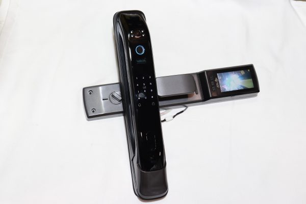 VILA Smart Lock Q7-3 BLK ,With WiFi, Display screen,Keypad Digital,Biometric Fingerprint,IC Card,Mechanical key, Unlock for Apartment Hotel Home Use. COLOR: (BLACK) by Vilalock | Souqify