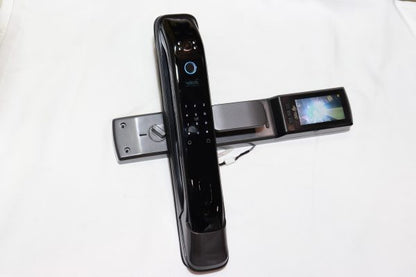 VILA Smart Lock Q7-3 BLK ,With WiFi, Display screen,Keypad Digital,Biometric Fingerprint,IC Card,Mechanical key, Unlock for Apartment Hotel Home Use. COLOR: (BLACK) by Vilalock | Souqify