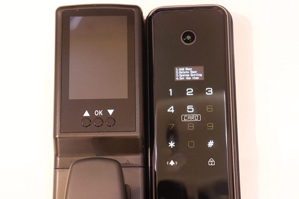 VILA Smart Lock,With WiFi, Display screen,Keypad Digital,Biometric Fingerprint,IC Card,Mechanical key Unlock for Apartment Hotel Home Use. COLOR: (BLACK) by Vilalock | Souqify