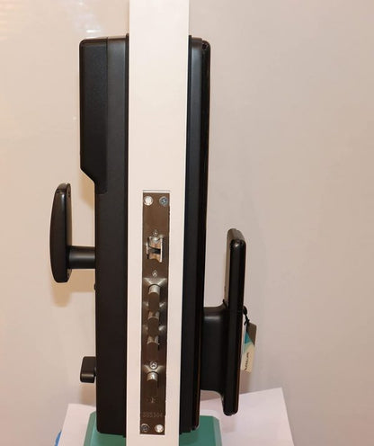 VILA Smart Lock,With WiFi, Display screen,Keypad Digital,Biometric Fingerprint,IC Card,Mechanical key Unlock for Apartment Hotel Home Use. COLOR: (BLACK) by Vilalock | Souqify