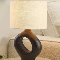 Vintage table lamp Designer Japanese LED Table lamp Home Decorative E27 Living Room Background Bedroom Bedside Desk lamp by Zhongsan | Souqify