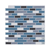 Vivid Tiles Factory Outlet Self Adhesive Peel And Stick Wall Tile 3D Mosaic For Kitchen Bathroom Wall Decoration by Vivid Tiles | Souqify