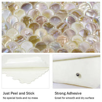 Vivid Tiles Factory Wholesale Best Selling Wall Tiles Peel And Stick Self Adhesive Mother Of Pearl Shell Wall Tiles by Vivid Tiles | Souqify