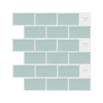 Vivid Tiles Self Adhesive DIY Wall Tiles Mosaic Peel And Stick Backsplash Kitchen Bathroom Peel And Stick Wall Tiles by Vivid Tiles | Souqify