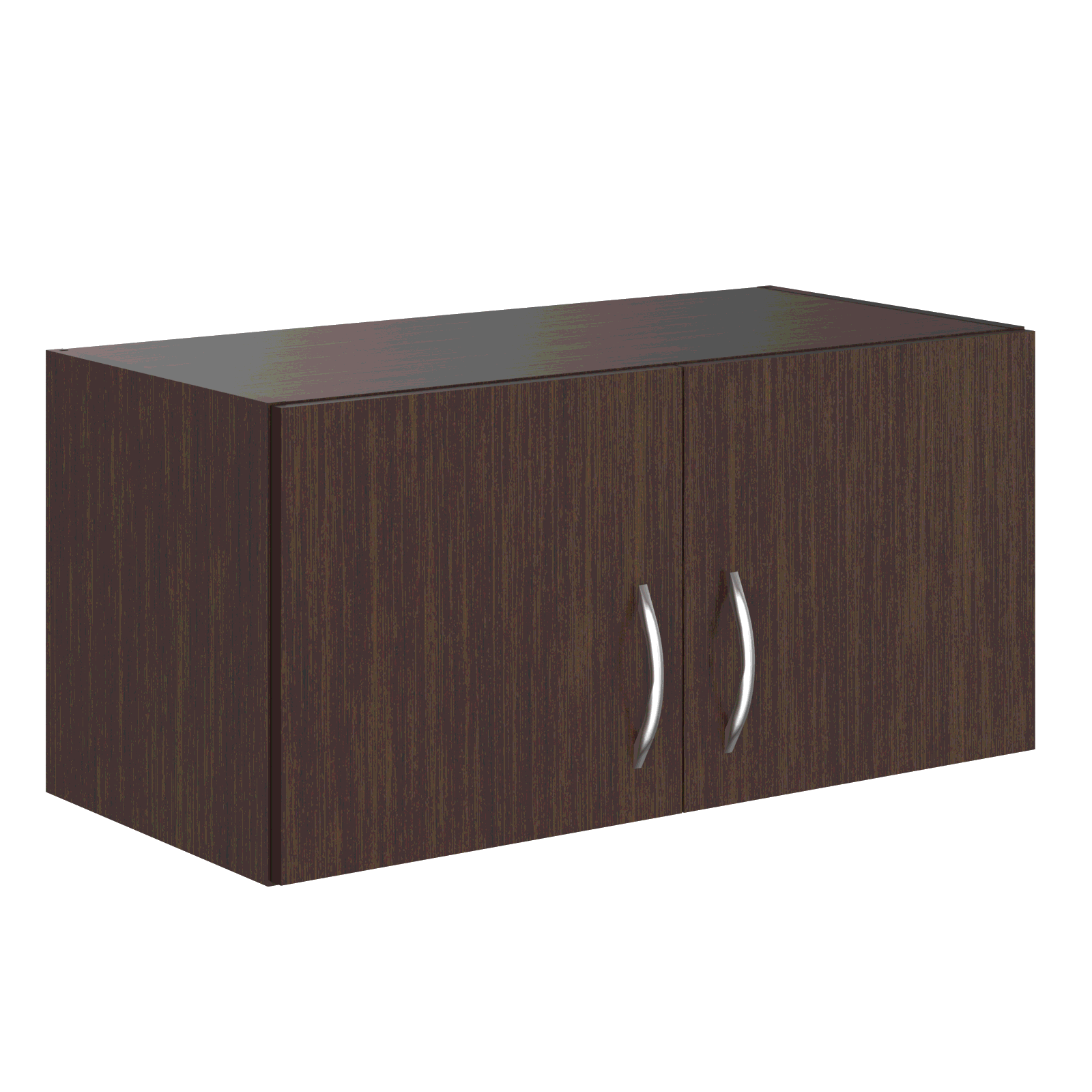WALL MOUNTED CABINET MADE IN E1 LAMINATE CHIPBOARD WITH WOODEN SWING DOORS by Treejar | Souqify