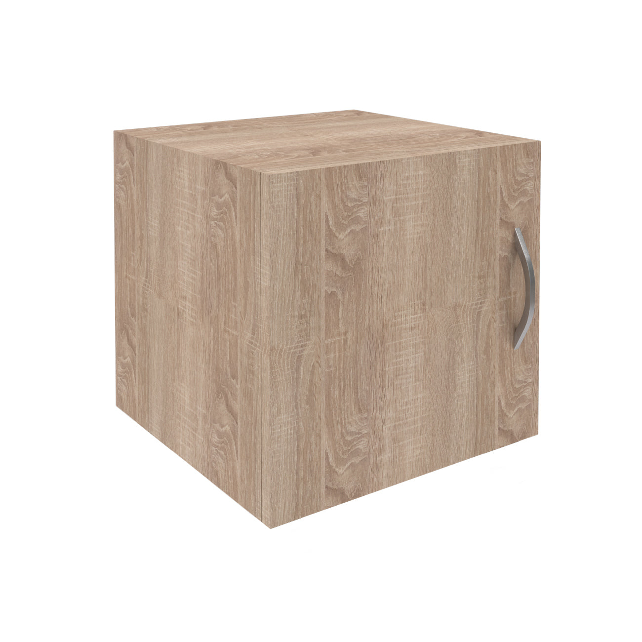 WALL MOUNTED CABINET MADE IN E1 LAMINATE CHIPBOARD WITH WOODEN SWING DOORS by Treejar | Souqify