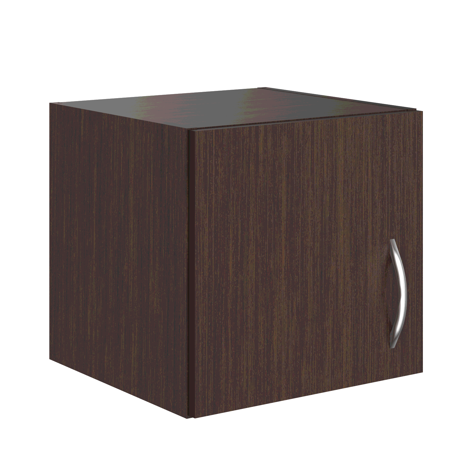 WALL MOUNTED CABINET MADE IN E1 LAMINATE CHIPBOARD WITH WOODEN SWING DOORS by Treejar | Souqify