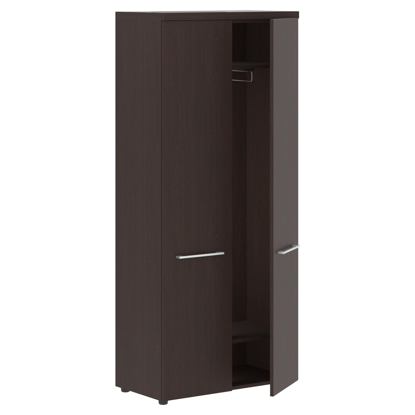 WARDROBE EXECUTIVE FULL HEIGHT, MADE IN E1 LAMINATE CHIPBOARD, WITH SWING DOORS by Treejar | Souqify