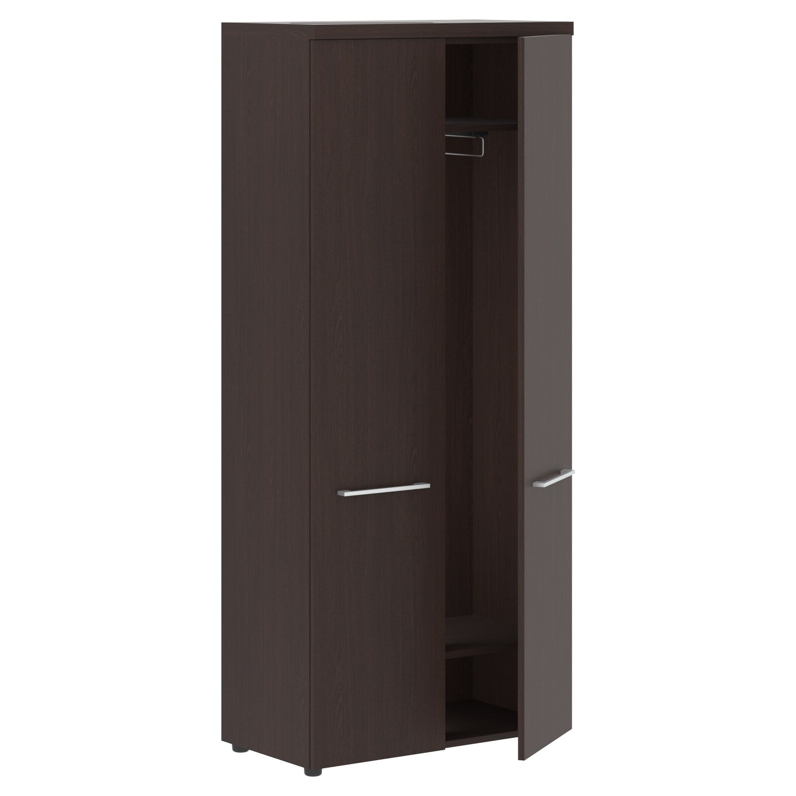 WARDROBE EXECUTIVE FULL HEIGHT, MADE IN E1 LAMINATE CHIPBOARD, WITH SWING DOORS by Treejar | Souqify