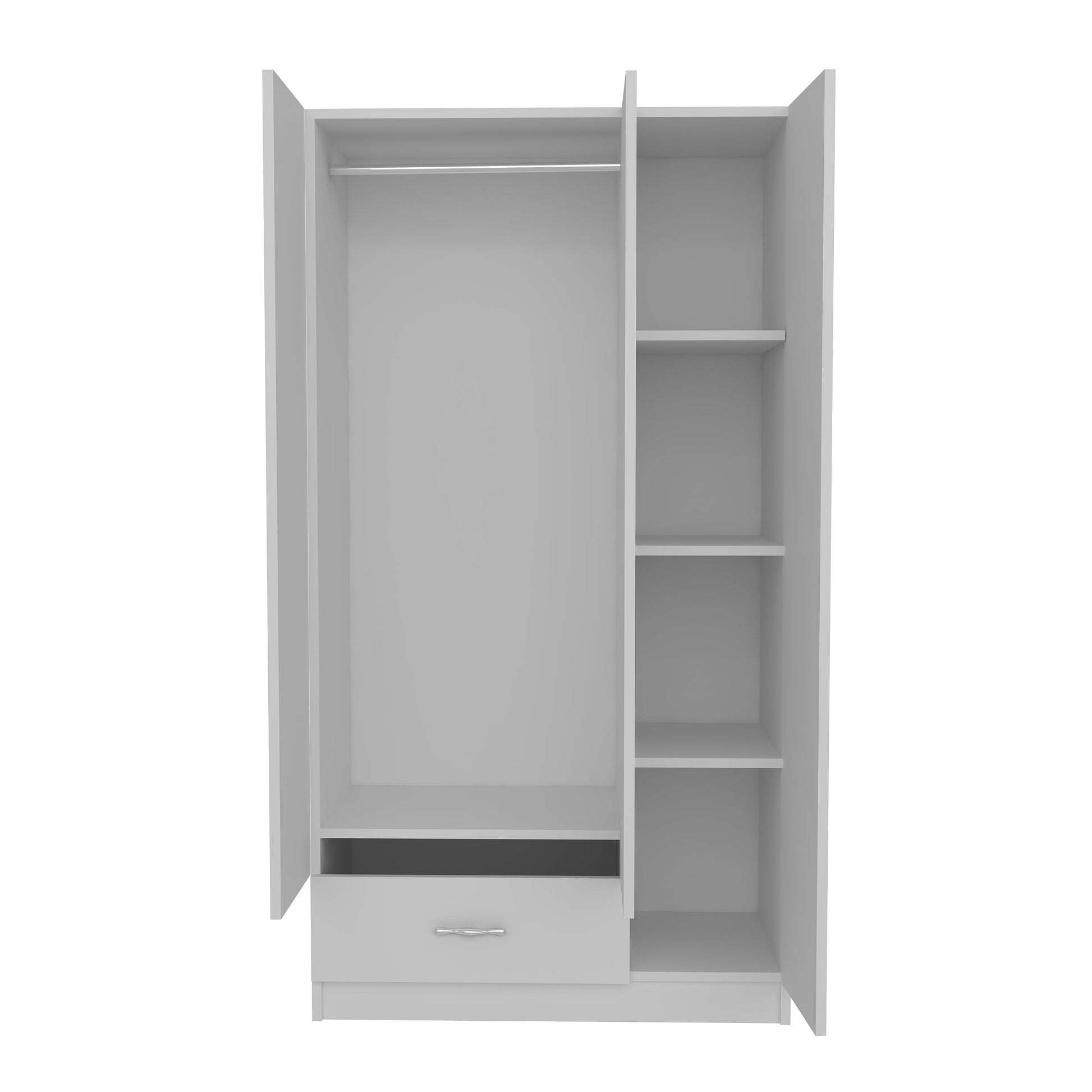 Wardrobe Gabi-DECTV0000000183 White 177 X 44 X 20 by DECOROTIKA | Souqify