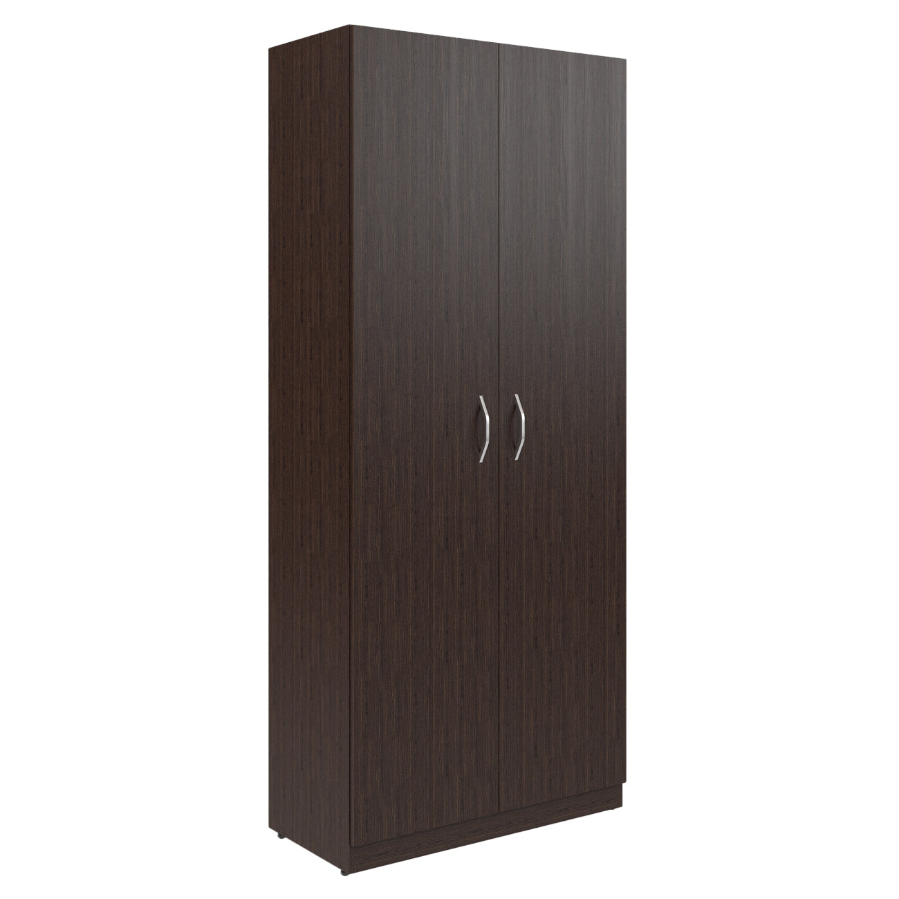 WARDROBE MADE IN E1 LAMINATE CHIPBOARD WITH WOODEN SWING DOORS by Treejar | Souqify