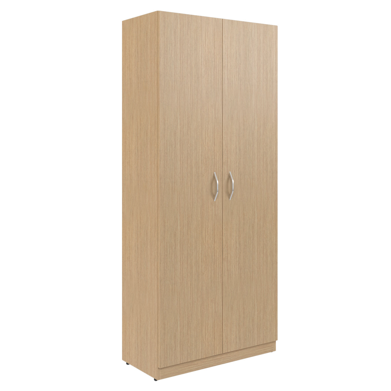 WARDROBE MADE IN E1 LAMINATE CHIPBOARD WITH WOODEN SWING DOORS by Treejar | Souqify