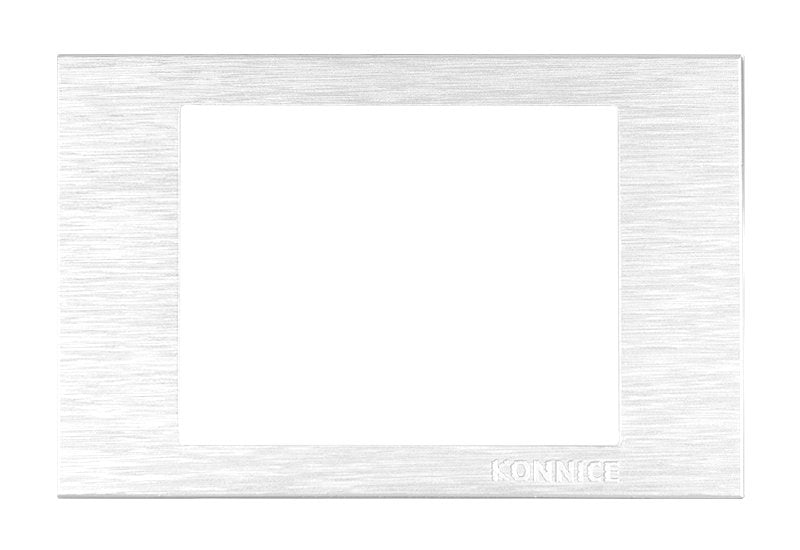 White Frame Liner Electric Wall Cover by Konnice | Souqify