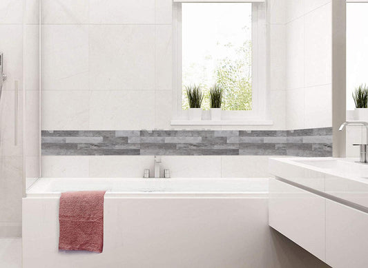 Wood Look Adhesive Composite PVC Tile WJ-91 by Vivid Tiles | Souqify