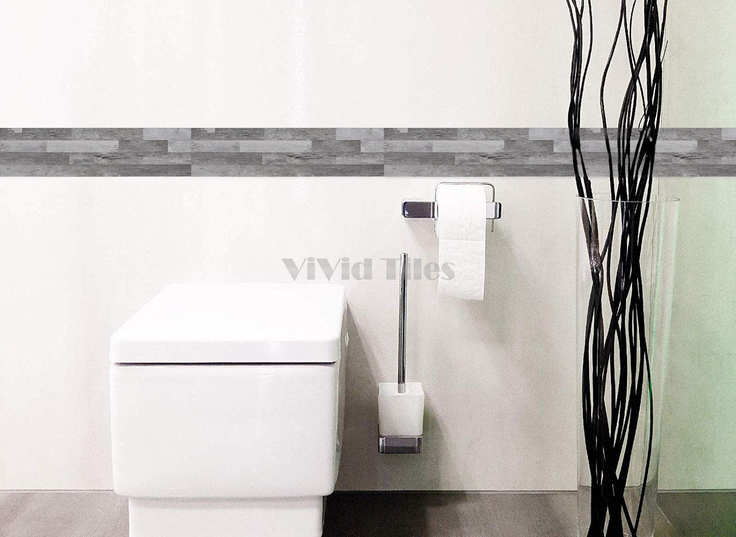 Wood Look Adhesive Composite PVC Tile WJ-91 by Vivid Tiles | Souqify