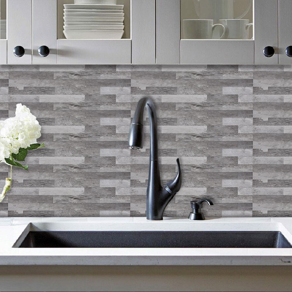 Wood Look Adhesive Composite PVC Tile WJ-91 by Vivid Tiles | Souqify