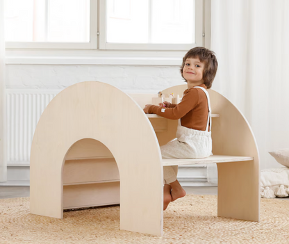 Wooden Bookself Desk 3 IN 1 by Home Decor | Souqify