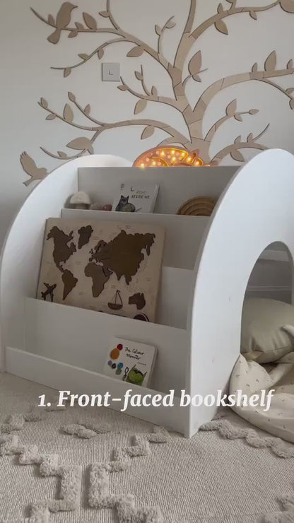 Wooden Bookself Desk 3 IN 1 by Home Decor | Souqify