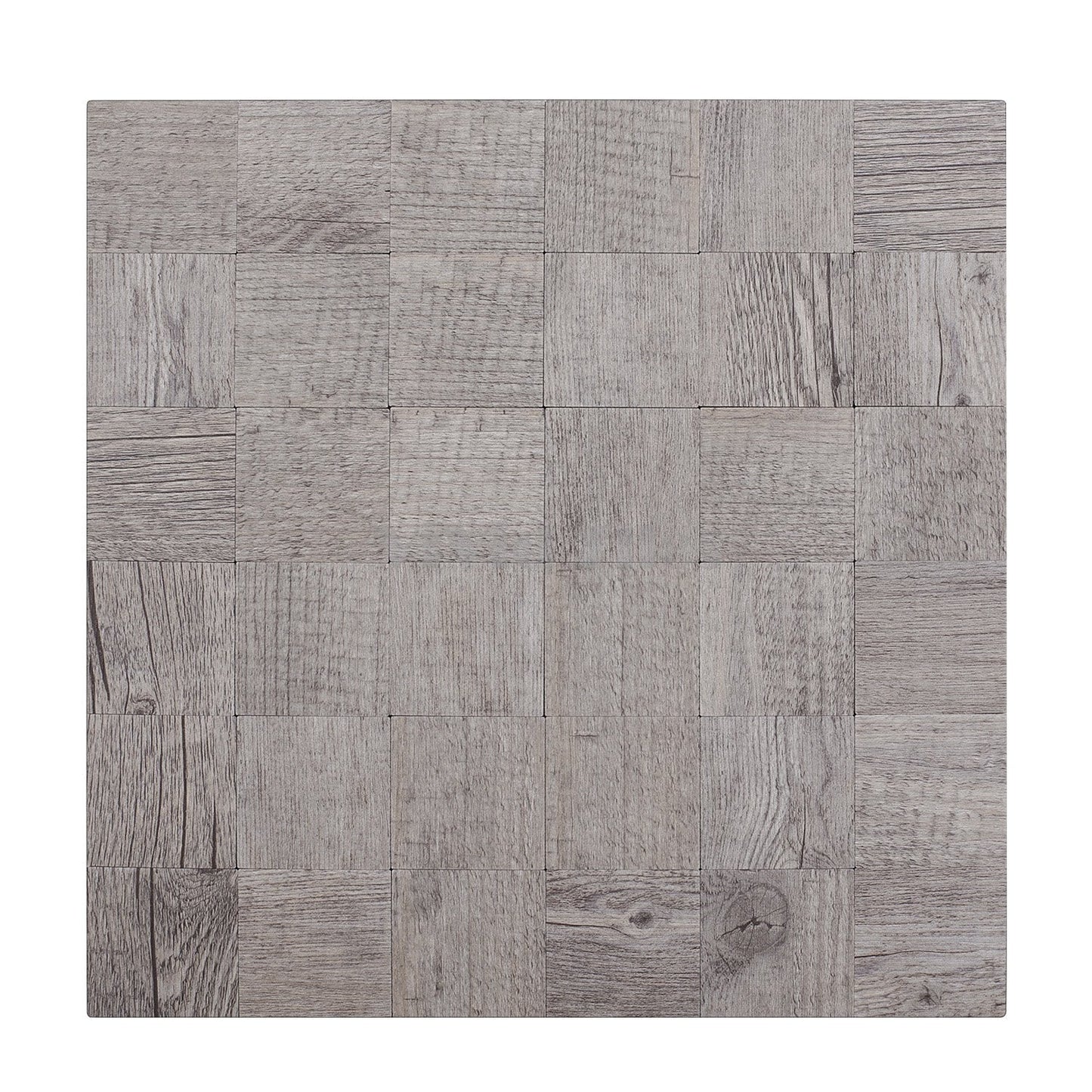 Wooden Look Square PVC Composite Tile WJ-11 by Vivid Tiles | Souqify