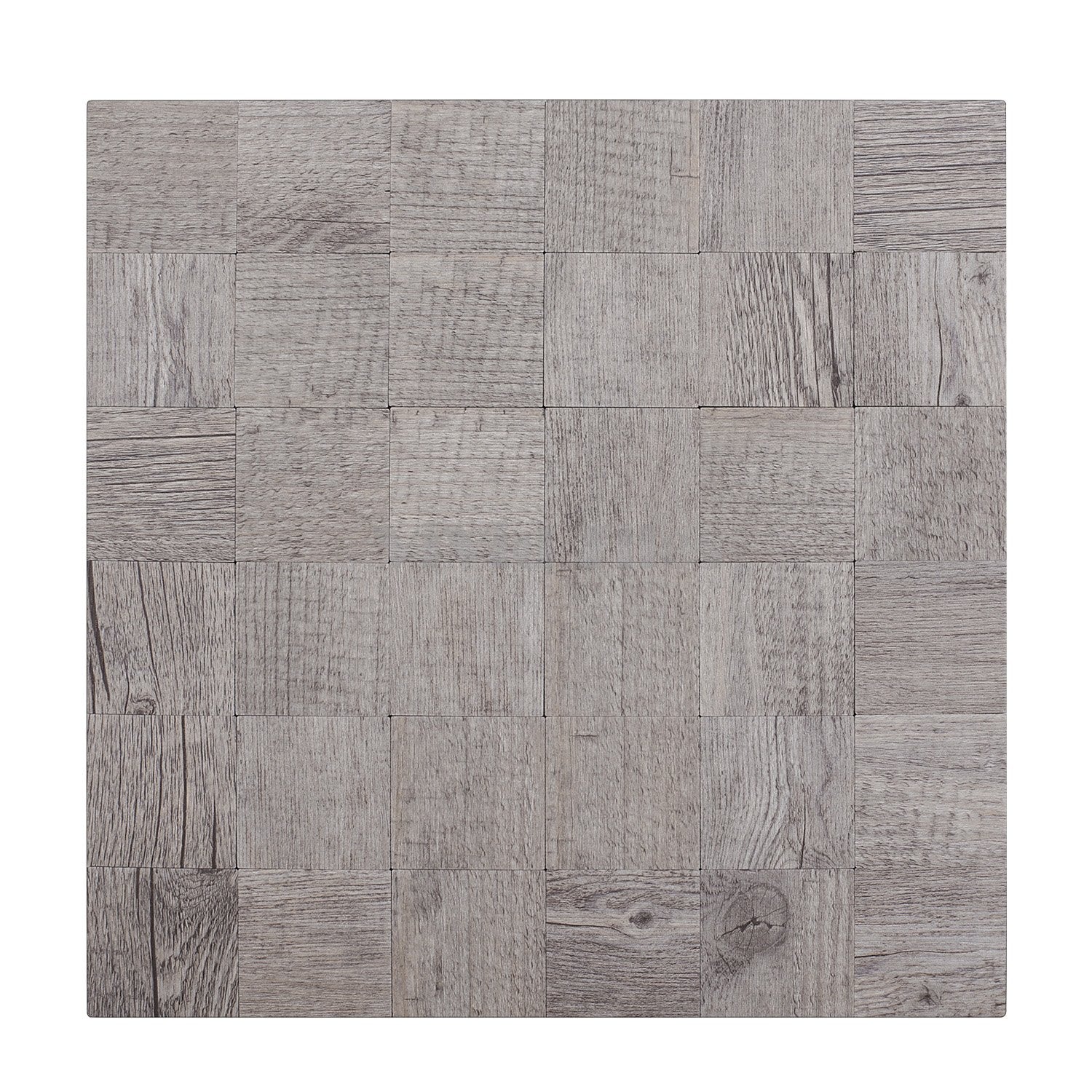Wooden Look Square PVC Composite Tile WJ-11 by Vivid Tiles | Souqify