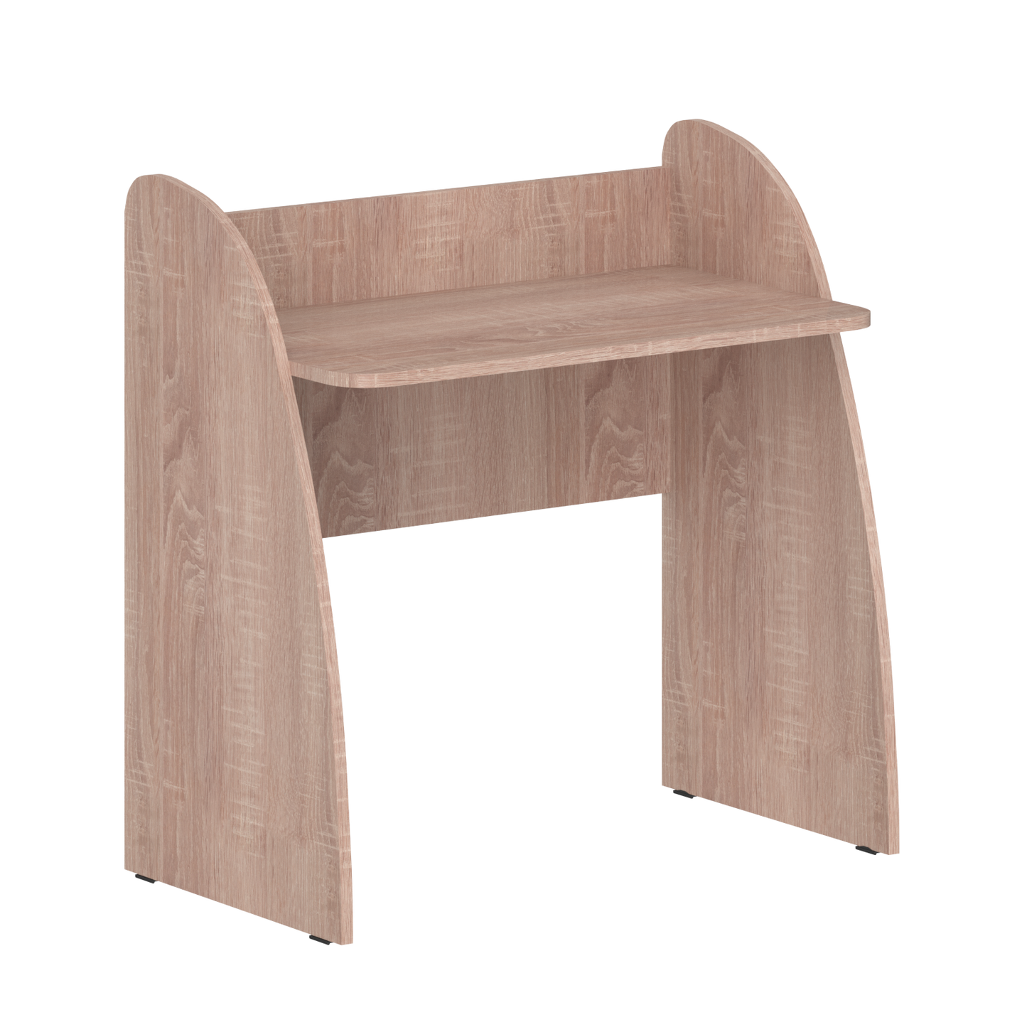 WOODEN RECTANGULAR SHAPE COMPUTER DESK , MADE IN E1 LAMINATE CHIPBOARD COLOR : LEGNO DARK SIZE : 800х460х832MMH **MADE IN EUROPE **5 YEARS GUARANTEE by Treejar | Souqify