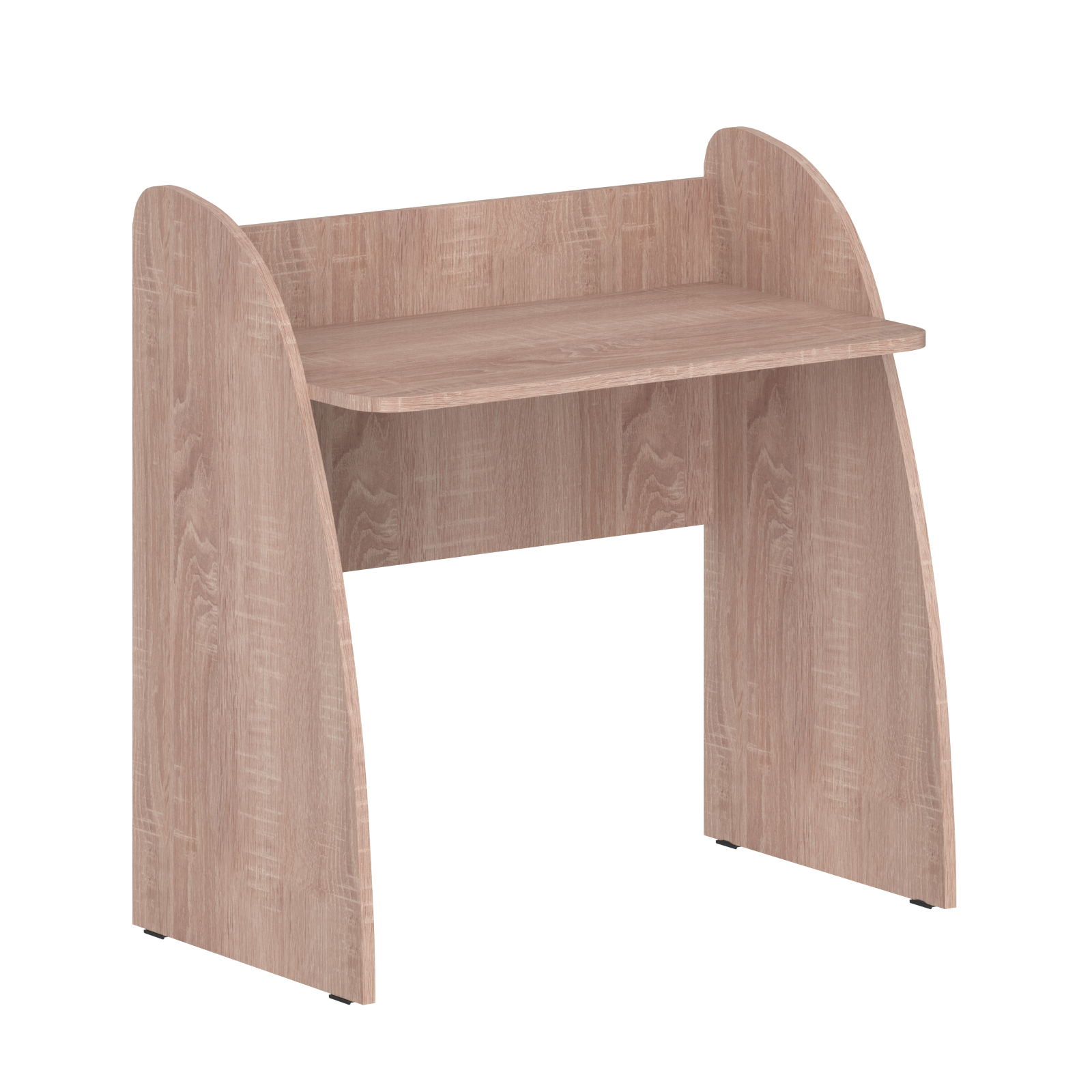 WOODEN RECTANGULAR SHAPE COMPUTER DESK , MADE IN E1 LAMINATE CHIPBOARD COLOR : LEGNO DARK SIZE : 800х460х832MMH **MADE IN EUROPE **5 YEARS GUARANTEE by Treejar | Souqify