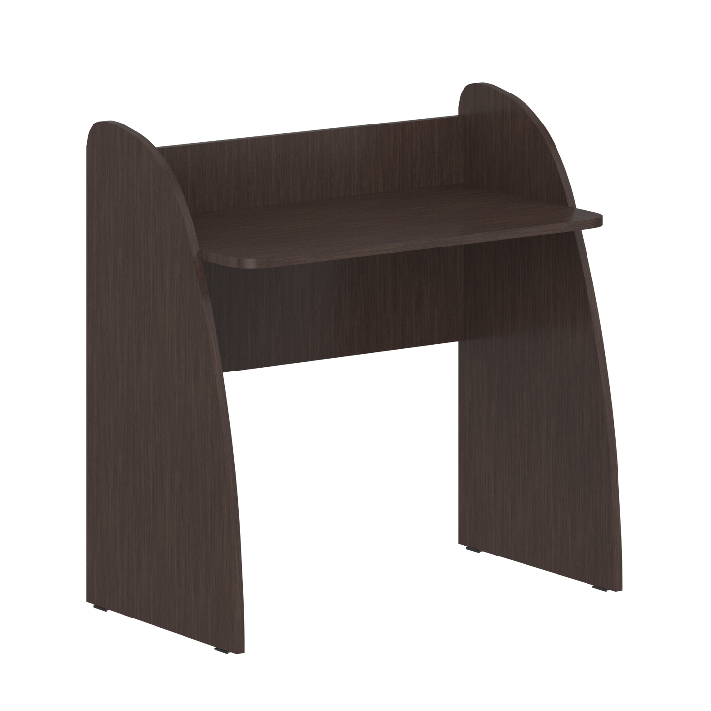 WOODEN RECTANGULAR SHAPE COMPUTER DESK , MADE IN E1 LAMINATE CHIPBOARD COLOR : LEGNO DARK SIZE : 800х460х832MMH **MADE IN EUROPE **5 YEARS GUARANTEE by Treejar | Souqify