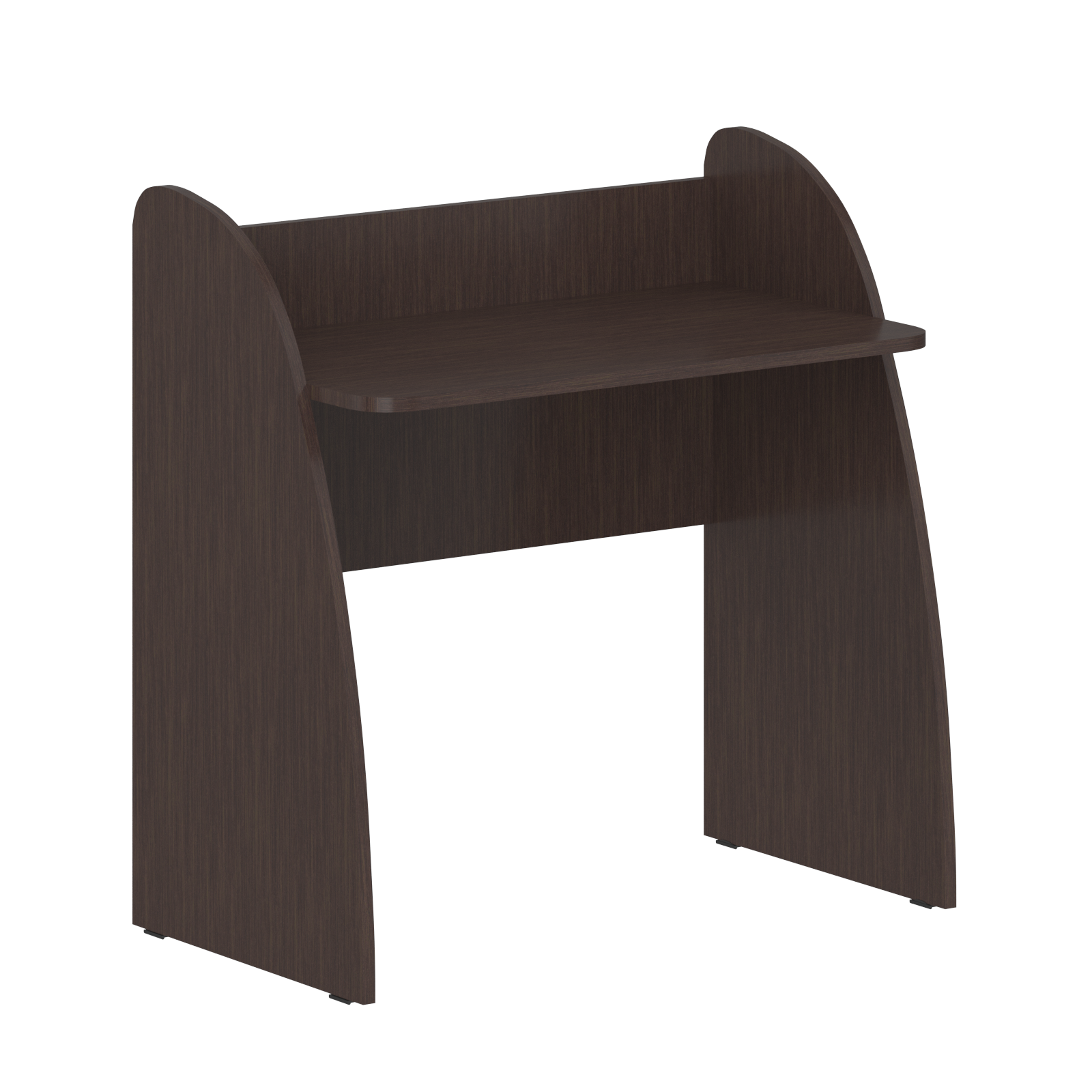 WOODEN RECTANGULAR SHAPE COMPUTER DESK , MADE IN E1 LAMINATE CHIPBOARD COLOR : LEGNO DARK SIZE : 800х460х832MMH **MADE IN EUROPE **5 YEARS GUARANTEE by Treejar | Souqify