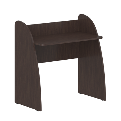 WOODEN RECTANGULAR SHAPE COMPUTER DESK , MADE IN E1 LAMINATE CHIPBOARD COLOR : LEGNO DARK SIZE : 800х460х832MMH **MADE IN EUROPE **5 YEARS GUARANTEE by Treejar | Souqify