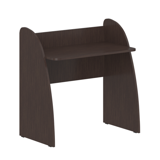 WOODEN RECTANGULAR SHAPE COMPUTER DESK , MADE IN E1 LAMINATE CHIPBOARD COLOR : LEGNO DARK SIZE : 800х460х832MMH **MADE IN EUROPE **5 YEARS GUARANTEE by Treejar | Souqify