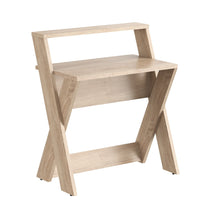 WOODEN RECTANGULAR SHAPE COMPUTER DESK, MADE IN E1 LAMINATE CHIPBOARD COLOR : TIARA BEECH SIZE : 1380х600х987MMH **MADE IN EUROPE **5 YEARS GUARANTEE by Treejar | Souqify