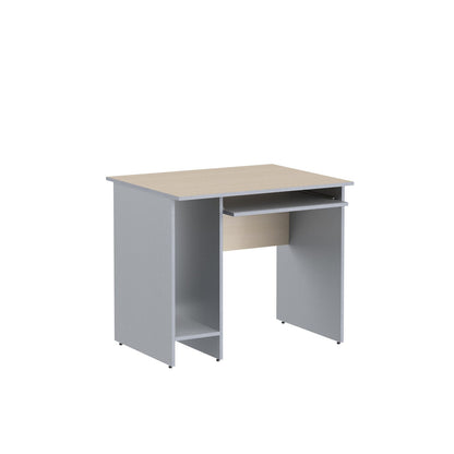 WOODEN RECTANGULAR SHAPE COMPUTER DESK , MADE IN E1 LAMINATE CHIPBOARD, WITH KEYBOARD TRAY by Treejar | Souqify