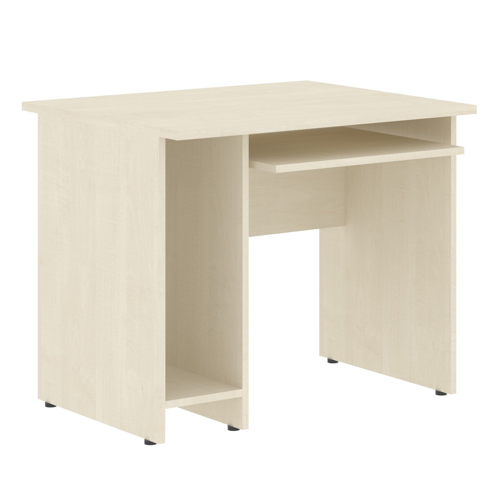 WOODEN RECTANGULAR SHAPE COMPUTER DESK , MADE IN E1 LAMINATE CHIPBOARD, WITH KEYBOARD TRAY by Treejar | Souqify