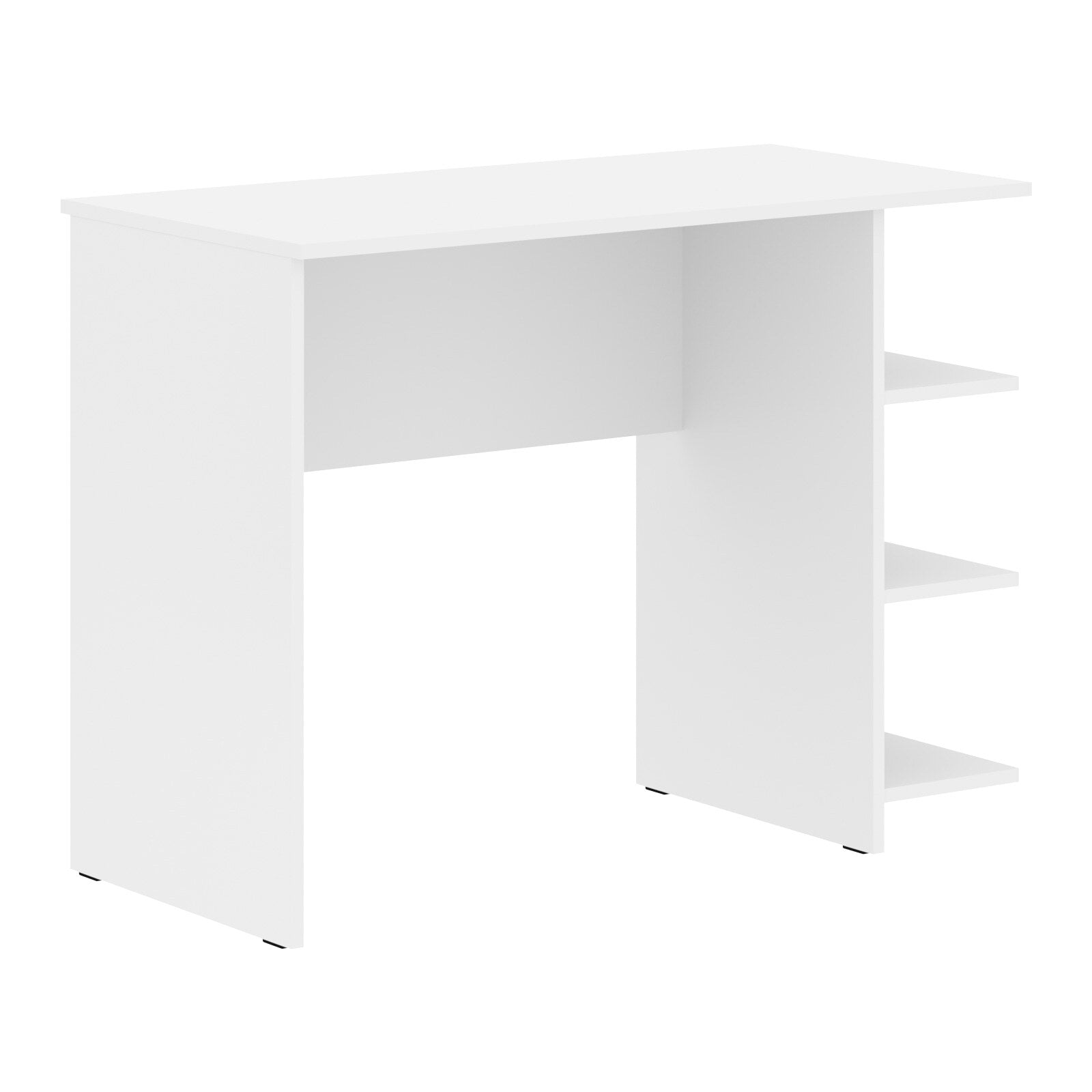 WOODEN RECTANGULAR SHAPE COMPUTER DESK WITH ONE SIDE OPEN SHELF , MADE IN E1 LAMINATE CHIPBOARD COLOR : SONAMA OAK LIGHT SIZE : 1000х500х754MMH **MADE IN EUROPE **5 YEARS GUARANTEE by Treejar | Souqify