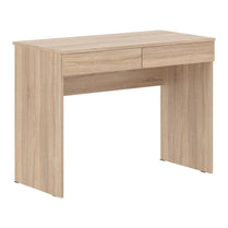 WOODEN RECTANGULAR SHAPE COMPUTER DESK WITH TWO DRAWERS, MADE IN E1 LAMINATE CHIPBOARD COLOR : SONAMA OAK LIGHT SIZE : 1000х500х750MMH **MADE IN EUROPE **5 YEARS GUARANTEE by Treejar | Souqify