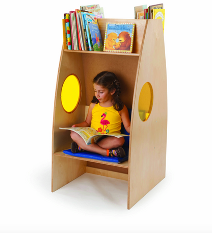 Wooden Study Unit: Seat and Book Storage Combo by Home Decor | Souqify