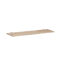 WOODEN TABLE TOP SHELF, MADE IN E1 LAMINATE CHIPBOARD COLOR : LEGNO DARK SIZE : 1100х250х70MMH **MADE IN EUROPE **5 YEARS GUARANTEE by Treejar | Souqify