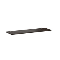 WOODEN TABLE TOP SHELF, MADE IN E1 LAMINATE CHIPBOARD COLOR : LEGNO DARK SIZE : 1100х250х70MMH **MADE IN EUROPE **5 YEARS GUARANTEE by Treejar | Souqify