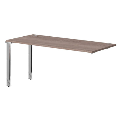 WORKSTATION EXTENSION, MADE IN E1 LAMINATE CHIPBOPARD, WITH WOODEN MODESTY PANEL AND LEGS by Treejar | Souqify