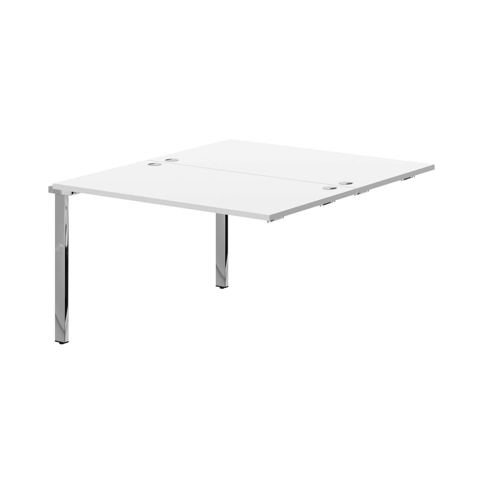 WORKSTATION EXTENSION, MADE IN E1 LAMINATE CHIPBOPARD, WITH WOODEN MODESTY PANEL AND LEGS by Treejar | Souqify