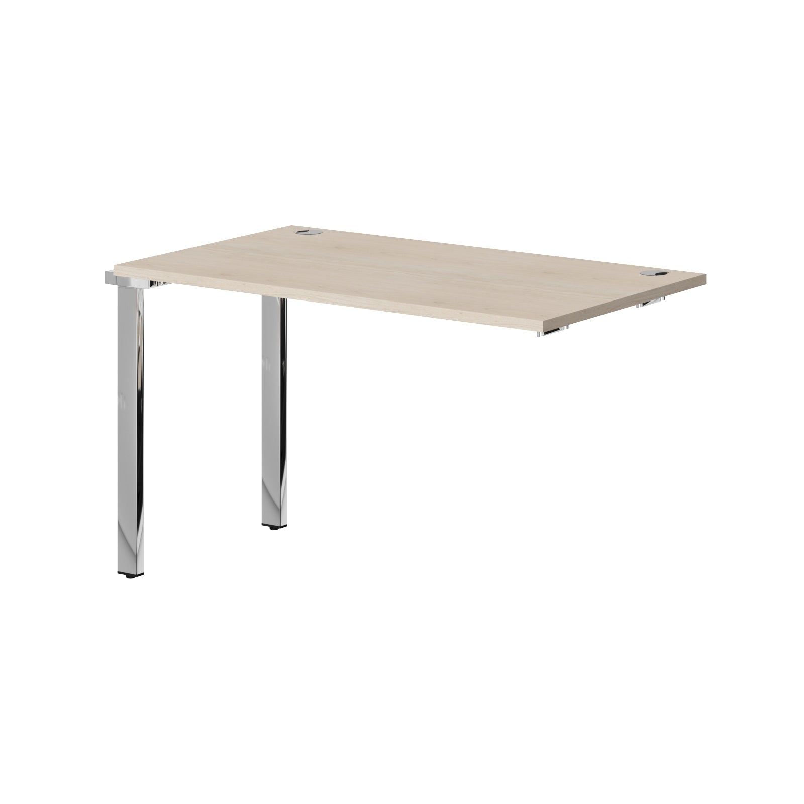 WORKSTATION EXTENSION, MADE IN E1 LAMINATE CHIPBOPARD, WITH WOODEN MODESTY PANEL AND LEGS by Treejar | Souqify
