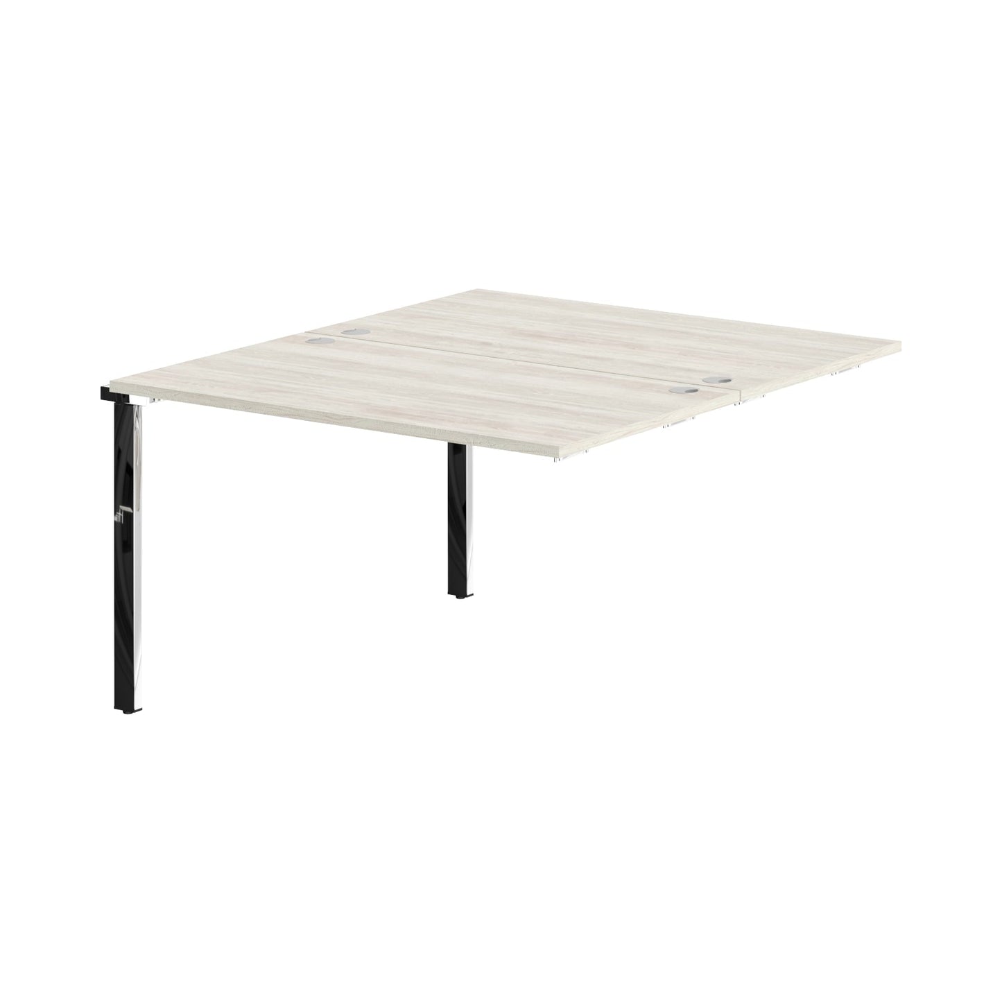 WORKSTATION EXTENSION, MADE IN E1 LAMINATE CHIPBOPARD, WITH WOODEN MODESTY PANEL AND LEGS by Treejar | Souqify