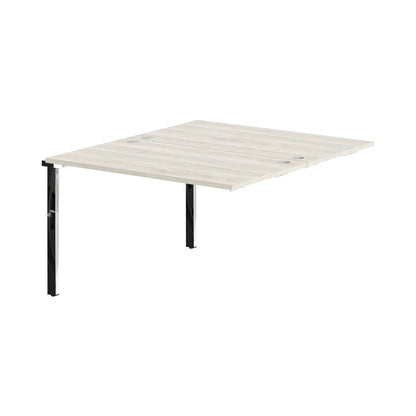 WORKSTATION EXTENSION, MADE IN E1 LAMINATE CHIPBOPARD, WITH WOODEN MODESTY PANEL AND LEGS by Treejar | Souqify