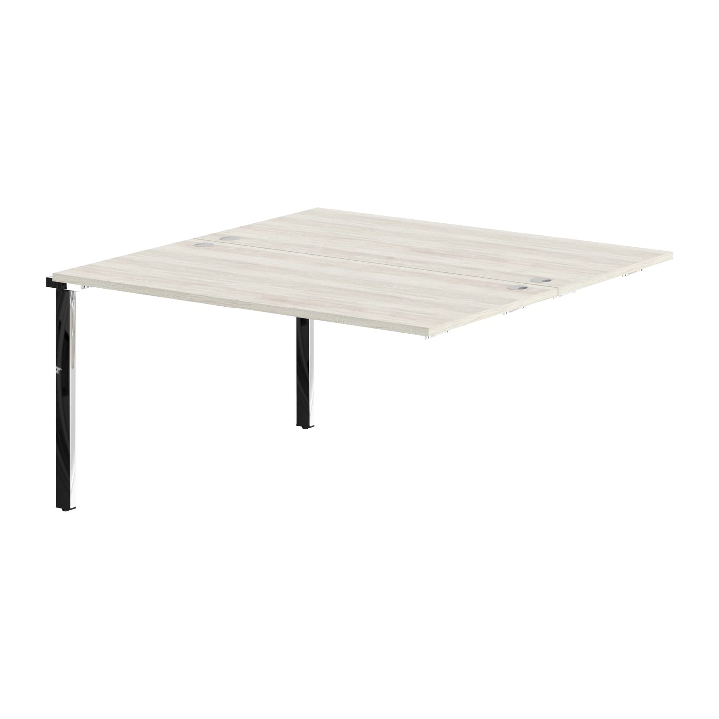 WORKSTATION EXTENSION, MADE IN E1 LAMINATE CHIPBOPARD, WITH WOODEN MODESTY PANEL AND LEGS by Treejar | Souqify