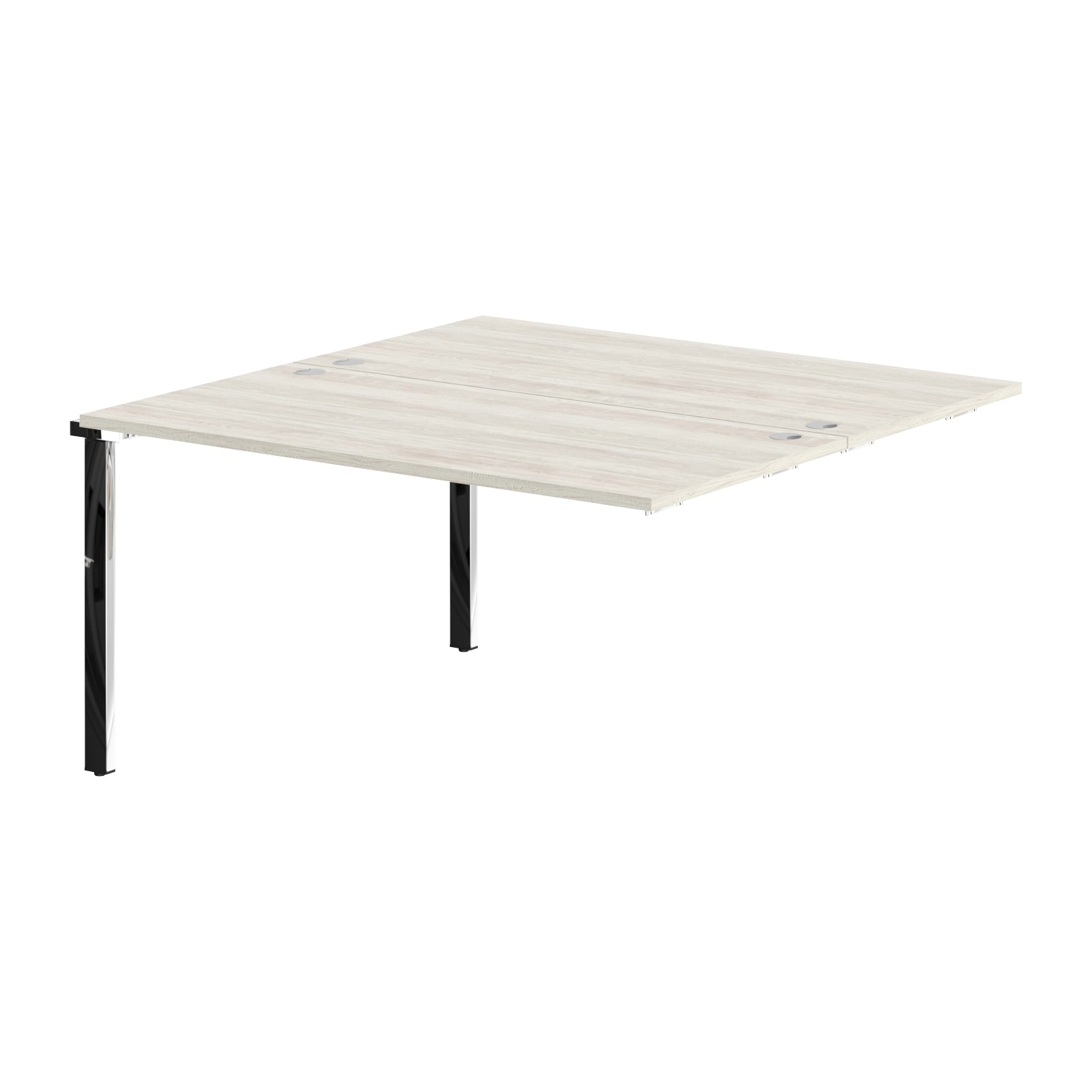 WORKSTATION EXTENSION, MADE IN E1 LAMINATE CHIPBOPARD, WITH WOODEN MODESTY PANEL AND LEGS by Treejar | Souqify