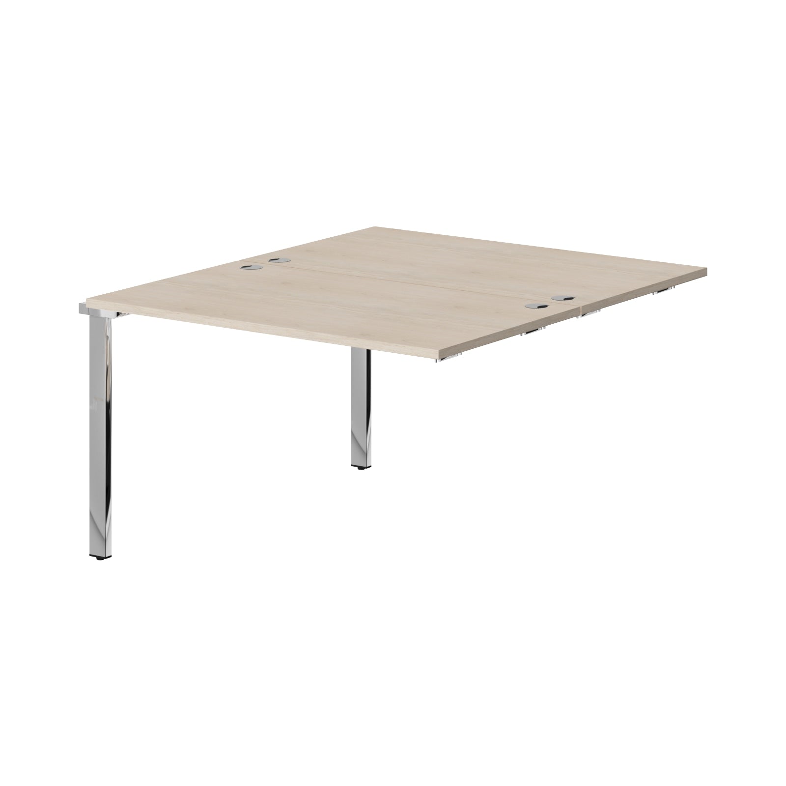 WORKSTATION EXTENSION, MADE IN E1 LAMINATE CHIPBOPARD, WITH WOODEN MODESTY PANEL AND LEGS by Treejar | Souqify