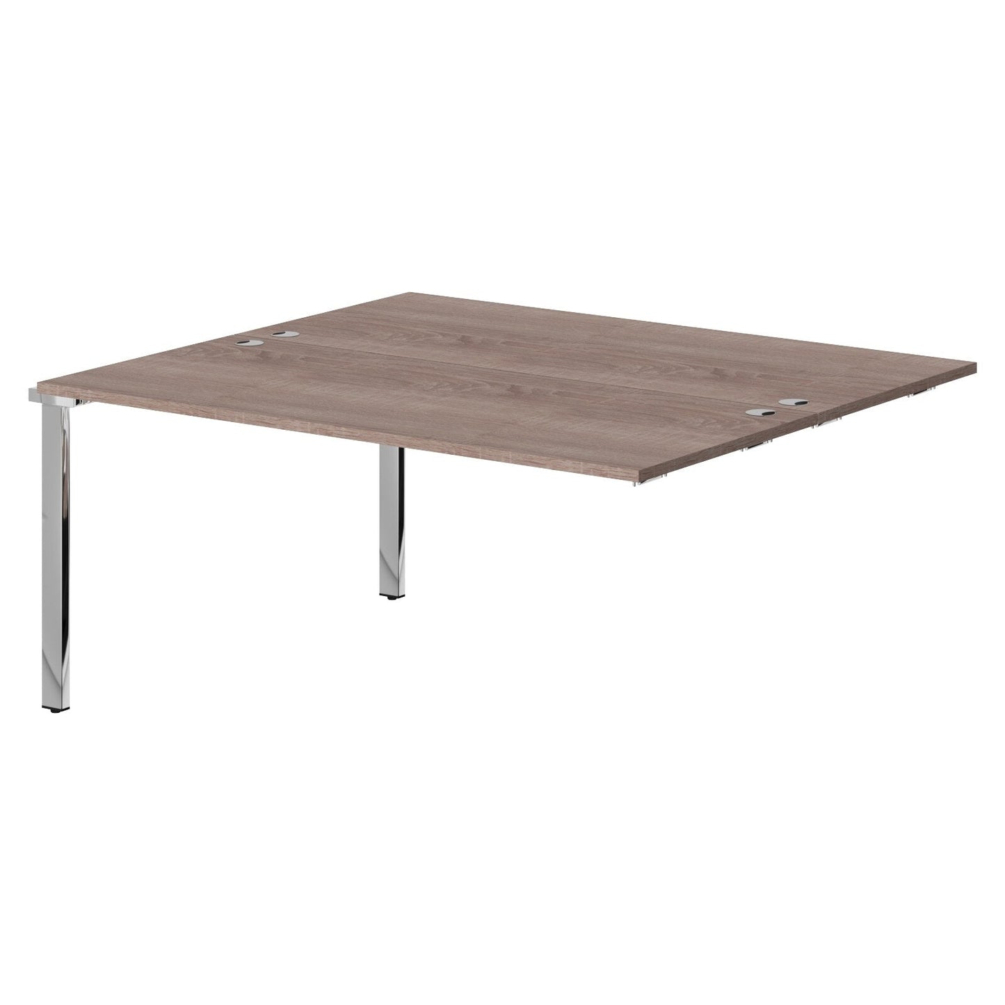 WORKSTATION EXTENSION, MADE IN E1 LAMINATE CHIPBOPARD, WITH WOODEN MODESTY PANEL AND LEGS by Treejar | Souqify